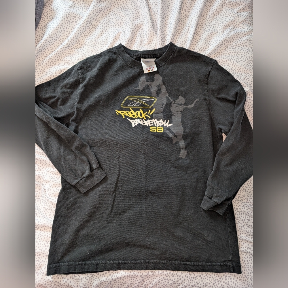 Old School Long Sleeve Reebok Shirt